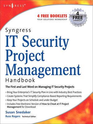 cover image of Syngress IT Security Project Management Handbook